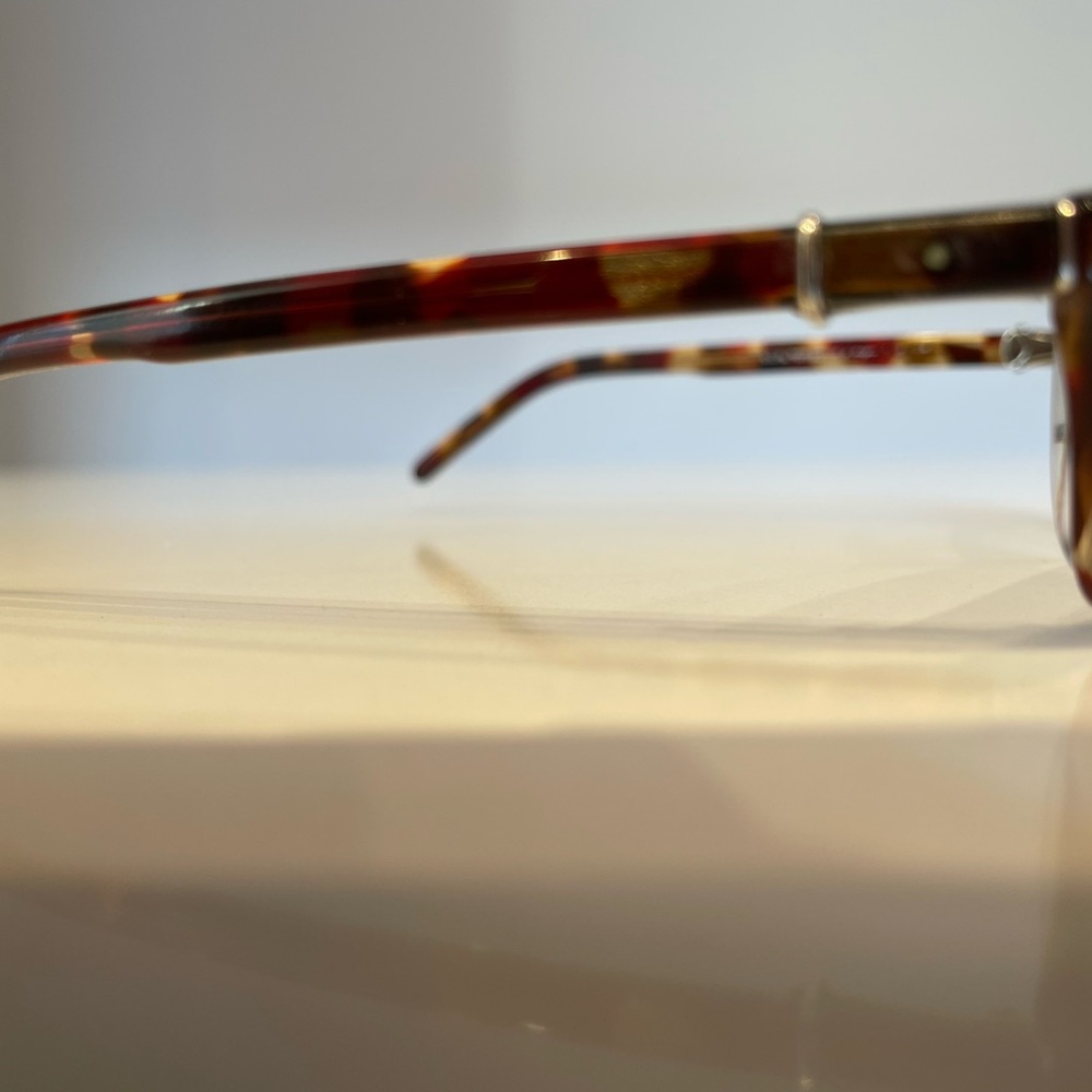 Robert Marc Frames Red Brown Acetate - image 3